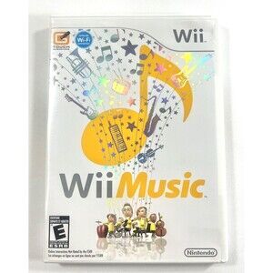 Wii Music Nintendo Wii 2008 Complete with Manual Tested